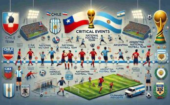 Chile National Football Team vs Argentina National Football Team Timeline