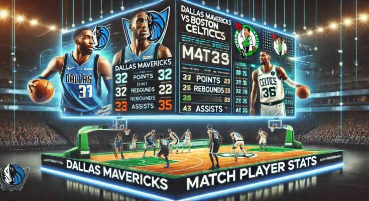 Dallas Mavericks vs Boston Celtics Match Player Stats